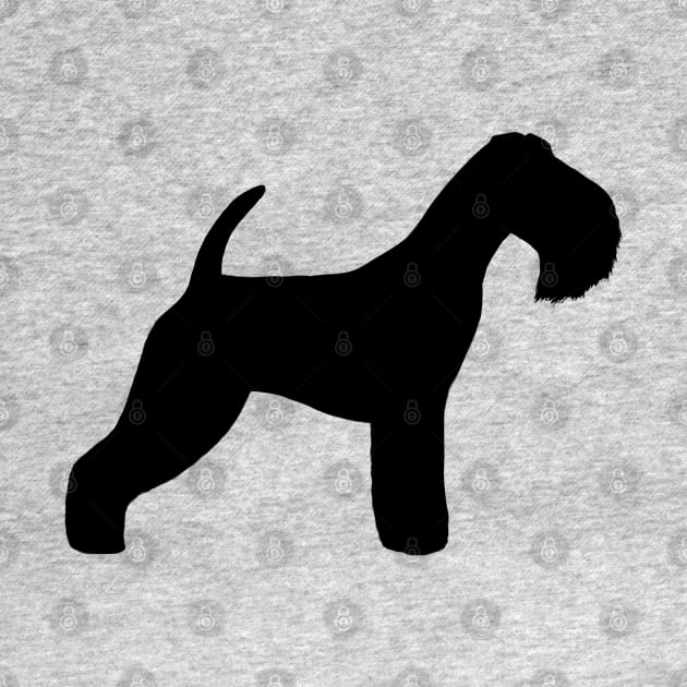 Lakeland Terrier Silhouette by Coffee Squirrel